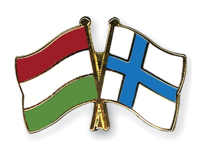 Magyar és finn zászló